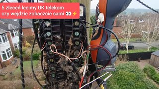 5 zleceń lecimy 💪 telekom UK💯 #net #internet #telecom #telekom #repairing #kabel #fix #wire #wiring