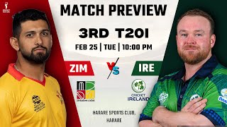 ZIM vs IRE 3rd T20I Match Analysis, ZIM vs IRE Dream 11 Team, Pitch Report, Who Will Win?