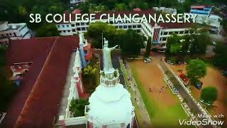 SB College changanassery|| drone shot||support SB College ||Rabindra Debbarma Vlog channel