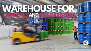 Chemical Warehousing | Warehouse for Chemicals and Oils Industries | Warehousing Express