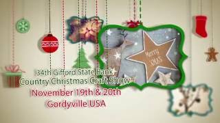 Gifford State Bank - Country Christmas Craft Show 2016