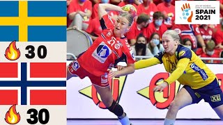Sweden Vs Norway Highlights Women's World Championship Spain 2021