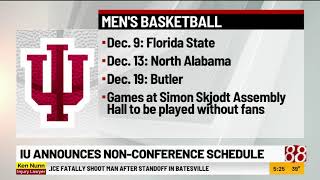 Indiana University men's basketball announces nonconference schedule
