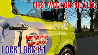 A Week In The Life Of A Locksmith - Lock Logs #1 (First Week On The Vlog)