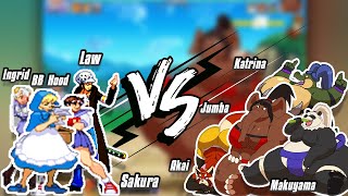 ⚔️ [I.K.E.M.E.N] - Team Ingrid VS Team Jumba