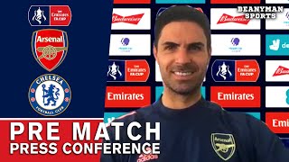 Mikel Arteta - Arsenal v Chelsea - Pre-Match Press Conference - FA Cup Final