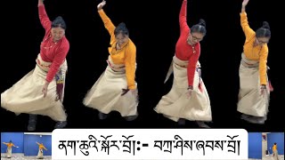 Latest Tibetan Circle Dance༼བཀྲ་ཤིས་ཞབས་བྲོ།༽སྒོར་གཞས་གསར་པ།#tibetandance @Tsekyi597