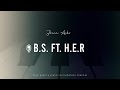 Jhene Aiko - B.S. ft. H.E.R (Piano Instrumental & Karaoke)