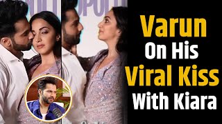 Varun Dhawan BREAKS Silence On His Viral Kiss With Kiara Advani: 'It Was Completely...'