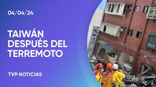 Los números de la catástrofe en Taiwán