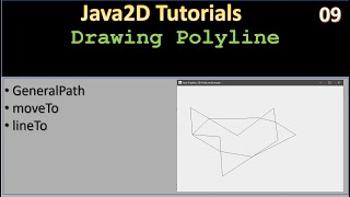 PolyLine2D | Collect Points & Draw Connected Line | Java2D Tutorial #09