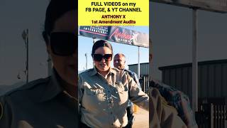 STAND where I tell you!🚨 #salinas #sheriff #cops #tyrant #clown #exposed #video #copwatch #patriots