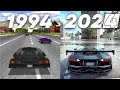 Evolution of Need for Speed Games 1994-2024