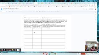 Bauer Test Corrections Instructions