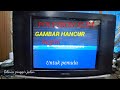 Tv polytron slim gambar separuh