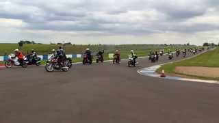 VJMC 2015 Donington Park  Classic Motorcycle Meeting  - VFR400 NC30 NC35 club