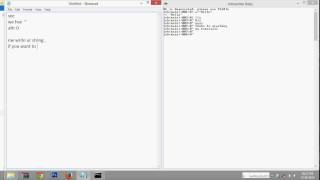 Ruby Learning - Multiple Line String and Interpolation