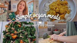 Vegan meals I eat in my TINY HOME (AD)