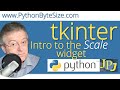 Intro to the Python tkinter scale widget