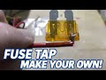 DIY Fuse Tap - How to make a fuse tap for your car to install dashcam, alarm, or radio