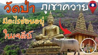 วัดป่าภูเขาควายมีอะไรซ่อนอยู่ในเจดีย์ | ວັດປ່າພູເຂົາຄວາຍມີຫຍັງຊ້ອນຢູ່ໃນເຈດີ
