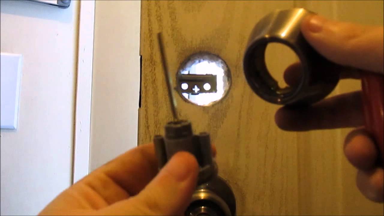 How To Install A Deadbolt - YouTube