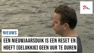 Er is geen enkele reden om een nieuwjaarsduik dit jaar over te slaan