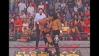 Goldberg vs. Meng - Lumberjack Match  - WCW Nitro 10/08/1998