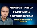 Germany Needs 50,000 More Doctors by 2040: Government Statistics Revealed