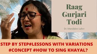 GURJARI TODI # LESSONS ON RAGA #HOW TO SING RAGA?