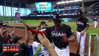 WSH@MIA: Stanton powers a solo homer to left-center