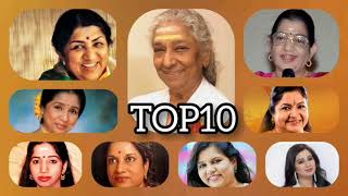 Top10 indian female playback singers || Top Female singers in India || Female singers || Top 10||