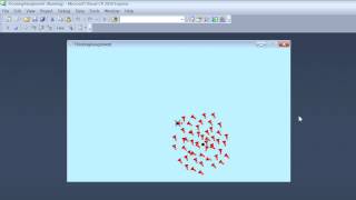 flocking algorithm (Digital Meda and Interaction Class)