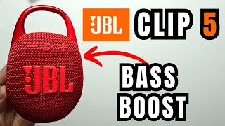 JBL Clip 5: How to Boost Bass?