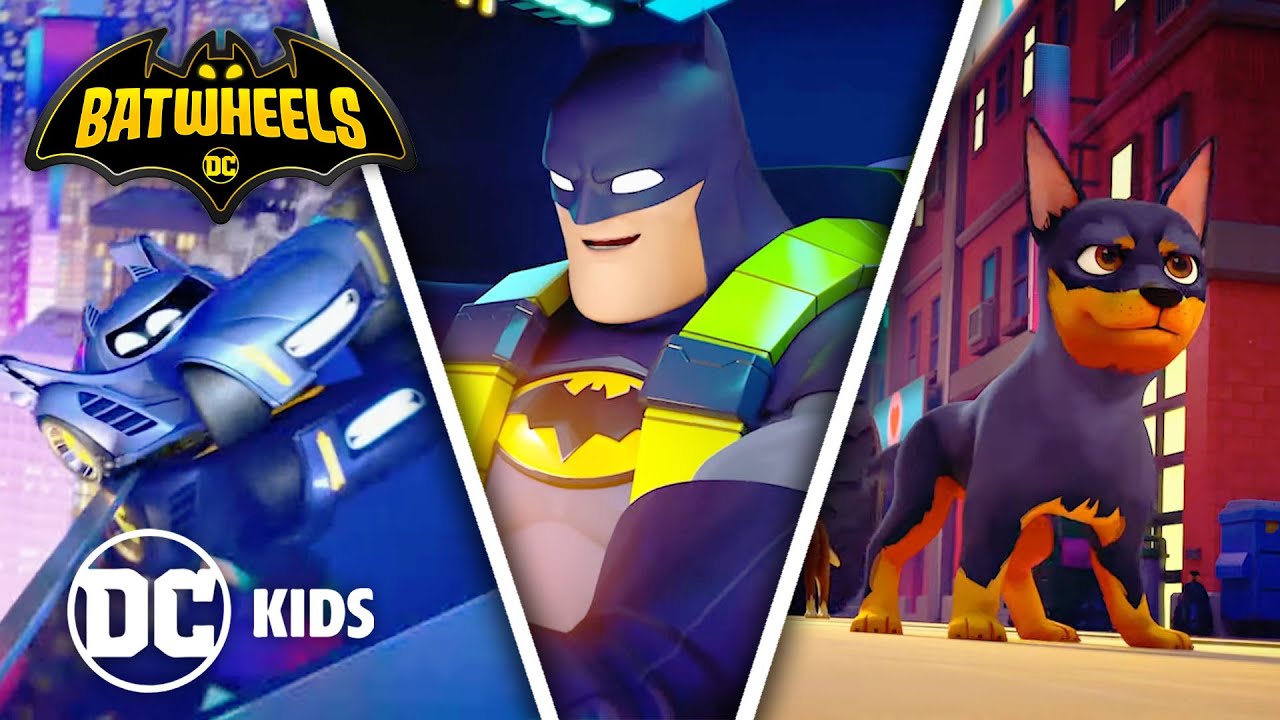 Heroic Moments Batwheels Dckids Youtube