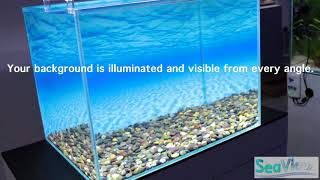 SeaView Aquarium Background Mounting Solution