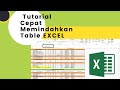 Cara cepat memindahkan table excel ke word tanpa berantakan | Cuma 5 detik aja Lohh