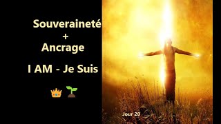 Rituel d’ancrage + souveraineté I AM - Je Suis. (Jour 20 )👑🌱 A réaliser chaque matin.