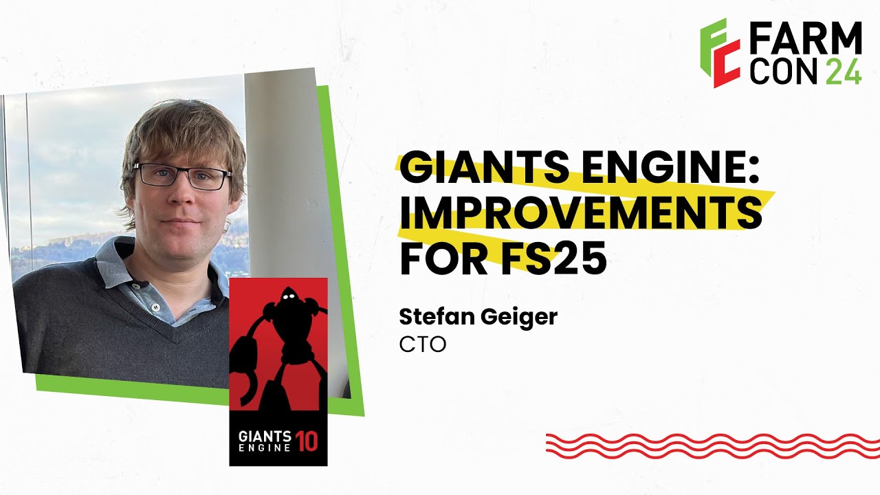Fs25 Giants Engine 10 Presentation Farmcon Youtube