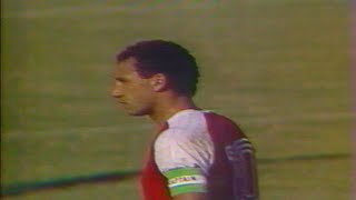 الاهلى يخطف التأهل على حساب الاسماعيلى ل نهائى ابطال الكؤوس 1986 تعليق ميمي الشربينى