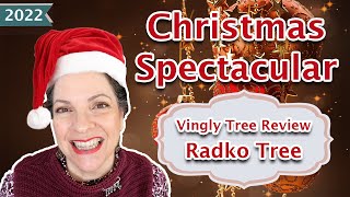 Christmas Spectacular 2022 || Radko Tree || Vingly Artificial Tree Review ||