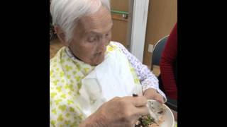 95才早く食いチャンピオン