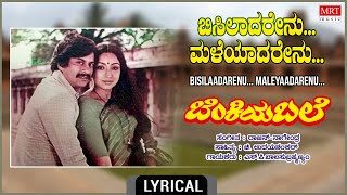 Bisiladarenu Maleyadarenu - Lyrical | Benkiya Bale | Anant Nag, Lakshmi | Kannada Old  Song