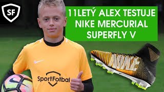 11 YEAR-OLD WONDERKID TESTED NEW NIKE MERCURIAL SUPERFLY V