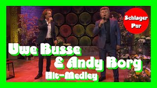 Uwe Busse \u0026 Andy Borg - Hit-Medley (Schlager Spaß 29.01.2022)