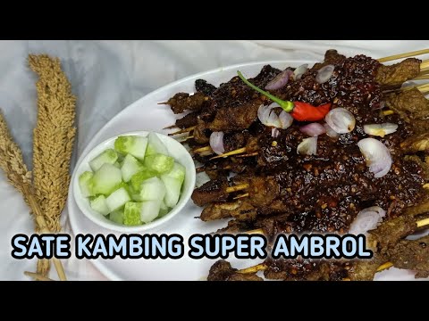 MEMBUAT SATE KAMBING SAPI AGAR EMPUK DAN TIDAK BAU - YouTube