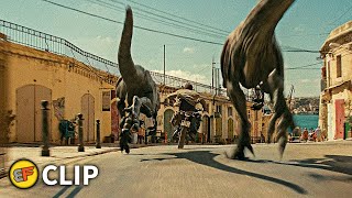 Atrociraptors Chase Scene (Part 2) | Jurassic World Dominion (2022) Movie Clip HD 4K