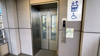 【フジテック】ゆりかもめ 新豊洲駅の改札外エレベーター FUJITEC Elevator,Shin-toyosu Sta.