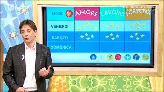 L’oroscopo del week end di Paolo Fox - I Fatti Vostri 16/03/2018