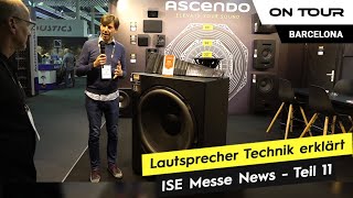 Die Technik hinter den High End Lautsprechern von ASCENDO vom Entwickler erklärt | ISE 2023 Teil 11